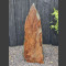 Monoliet van grijs-bruin Leisteen 133cm hoog