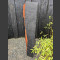 Solitäresteen zwart kleurrijke Leisteen 143cm hoog