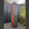 Solitäresteen zwart kleurrijke Leisteen 143cm hoog