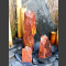 Bronsteen Triolieten rood Zandsteen 50cm2