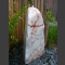 Bronsteen Ice Monoliet marmer wit-roze 100cm 2