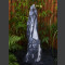Compleetset fontein marmer zwart-wit geslepen 95cm 1