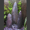 Bronstenen Triolieten purperen leisteen120cm