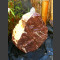 Bronsteen  Rots van rood-wit marmer 50cm 2