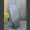 Monoliet van zwart Leisteen 88cm hoog