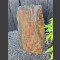 Monoliet van grijs-bruin Leisteen 99cm hoog