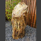 versteend hout gepolijst75cm