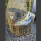 versteend hout zwart 53cm