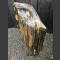 versteend hout gepolijst 100cm