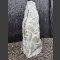 Monoliet van Marmer wit grijs 70cm hoog