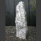 Monoliet van Marmer grijs wit 79cm hoog