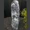 Alaska Monoliet van Marmer zwart wit 137cm hoog